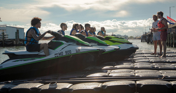 Jetpacks a trending watersport in Ocean City, Maryland 