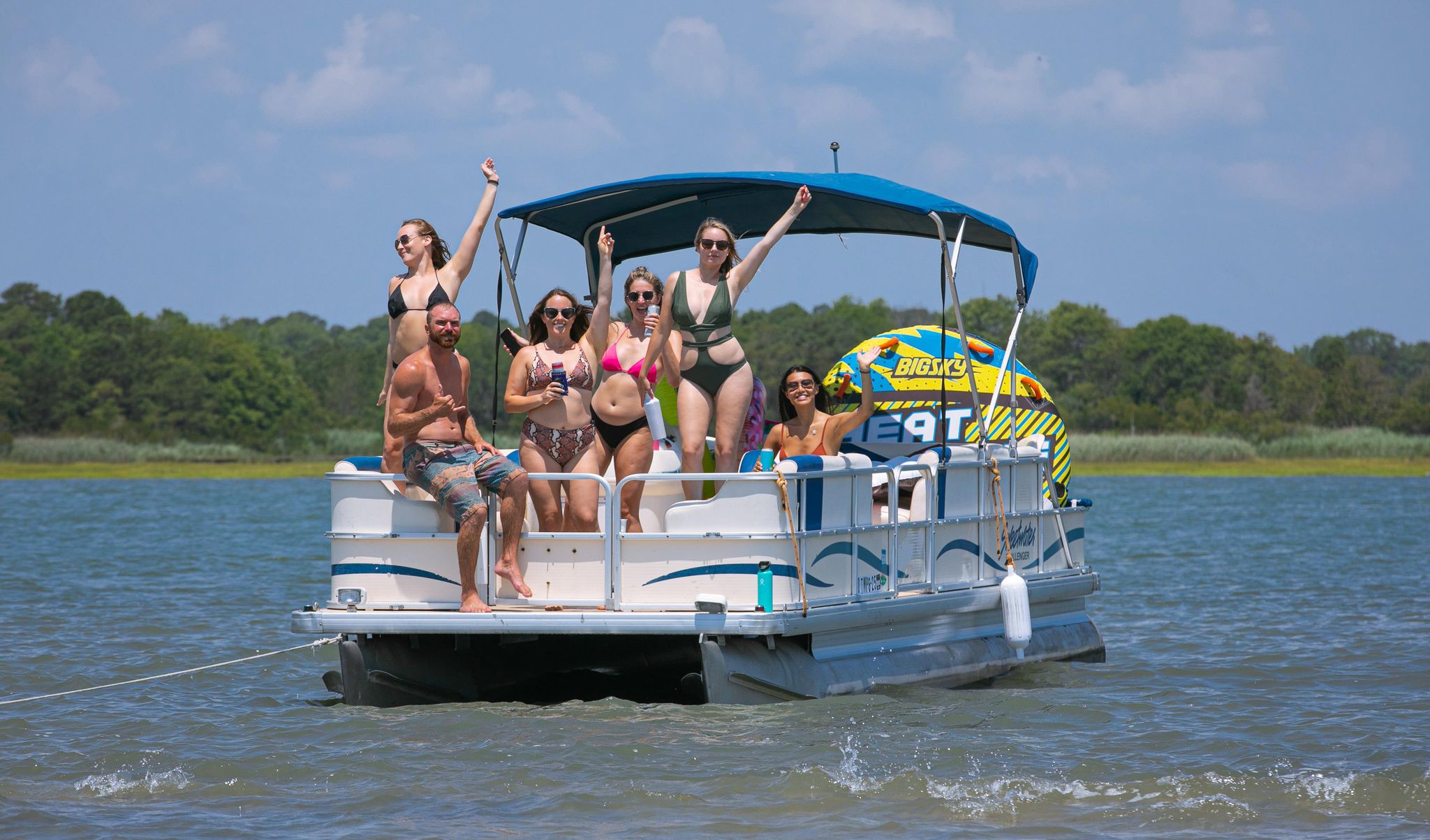 Ocean City MD Pontoon Boat Rentals